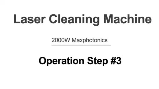 Nettoyage industriel portatif de laser de fibre de Maquina 3000W de fibre